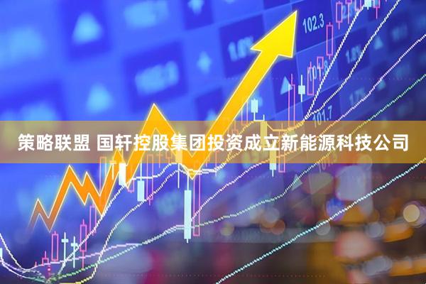 策略联盟 国轩控股集团投资成立新能源科技公司